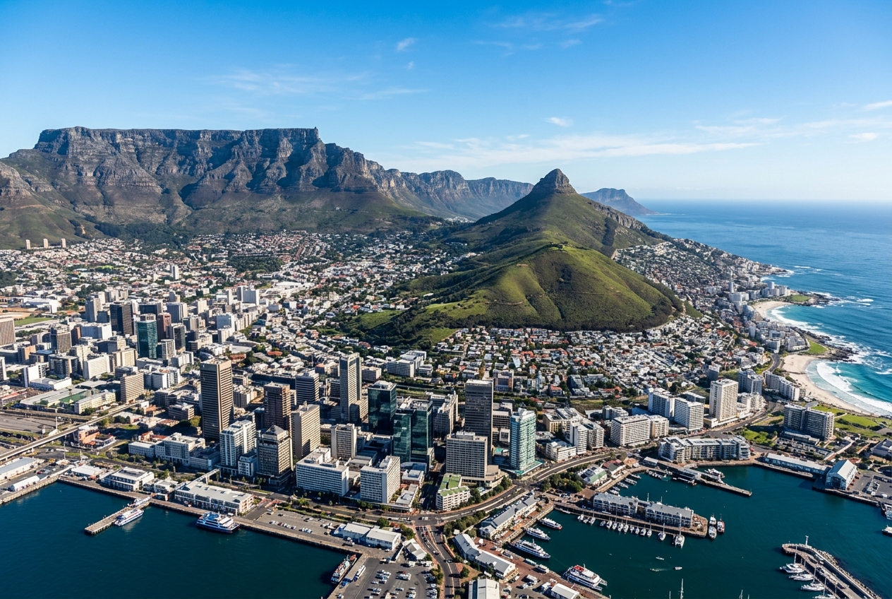 Vista de Cape Town