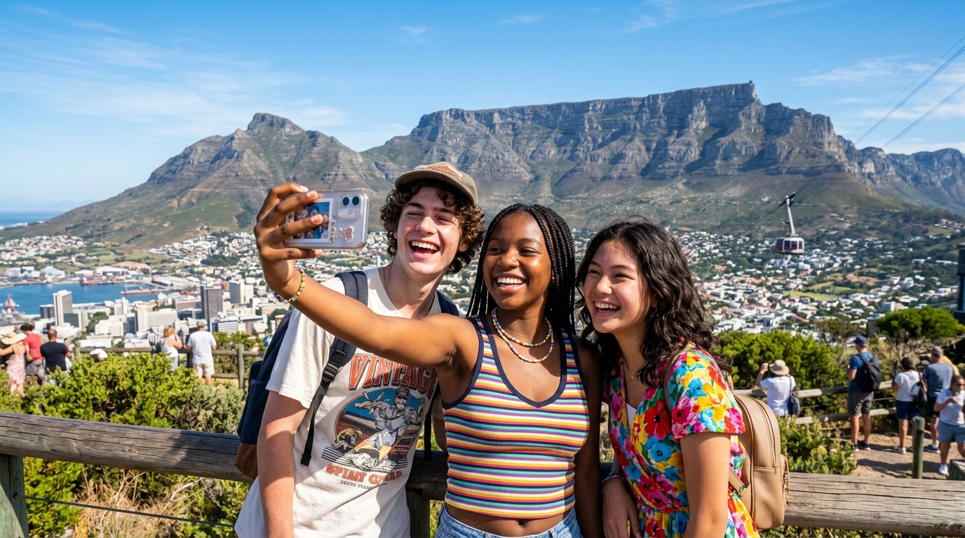 Teens in Cape Town